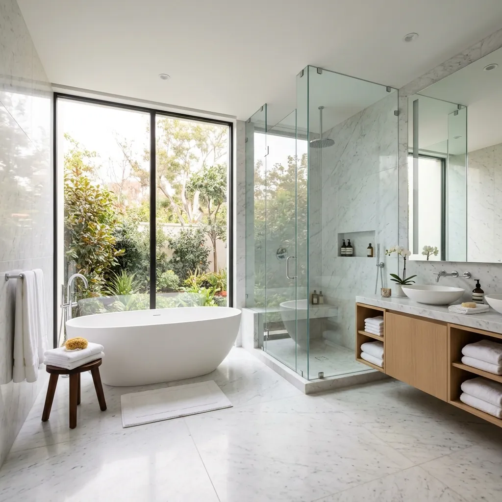 Deep Cleaning - Pristine Bathroom - Top Cleaning Services in Bradenton, FL